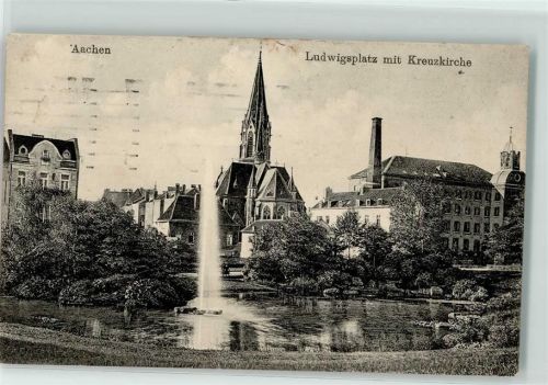 Aachen Ludwigsplatz Kreuzkirche