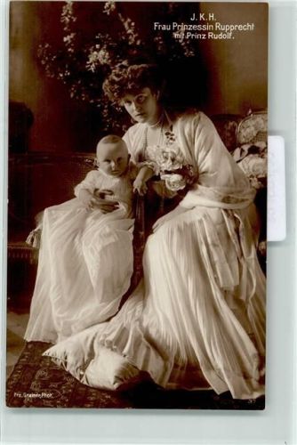 1918 Verlag Percy Hein 37 - Prinzessin Rupprecht mit Prinz Rudolf