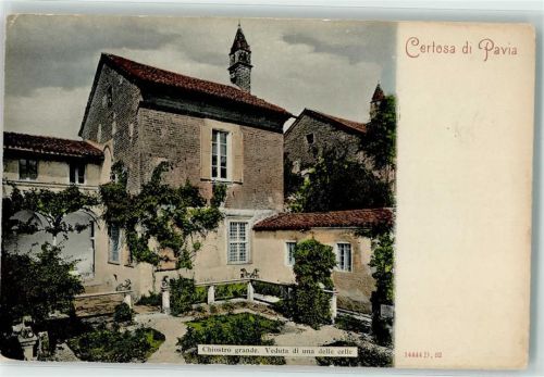 Certosa di Pavia Chiostro grande Venduta di una delle celle Großer Kreuzgang