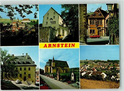 Arnstein Kirche Maria Sondheim VW Käfer Friedhof Burg