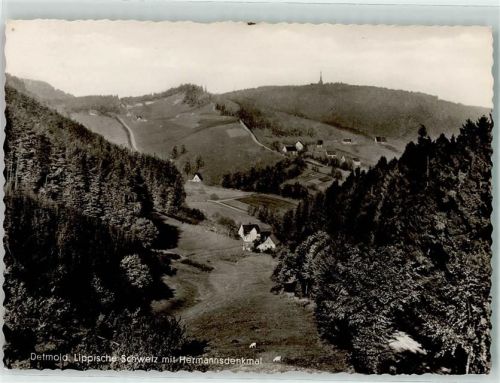 Detmold Lippische Schweiz Hermannsdenkmal