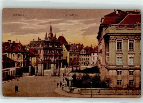 Ansbach Schlossplatz