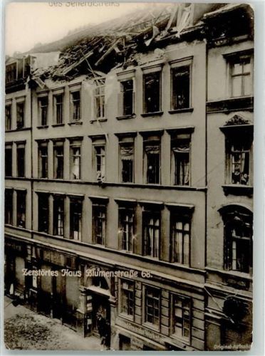 Friedrichshain Zerstörtes Haus Blumenstraße