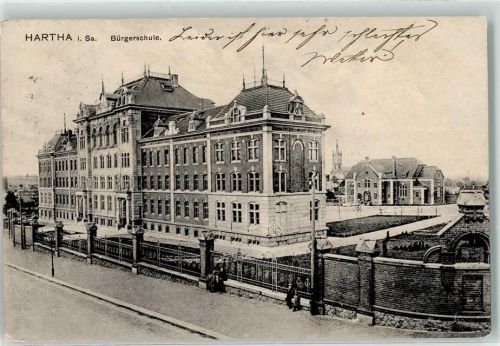 Hartha 1914 Bürgerschule
