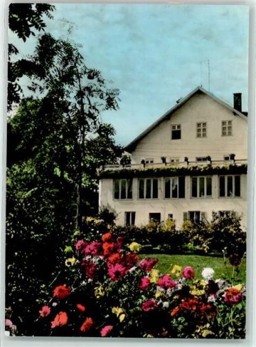 Dießen Schulheim Garten Blumen
