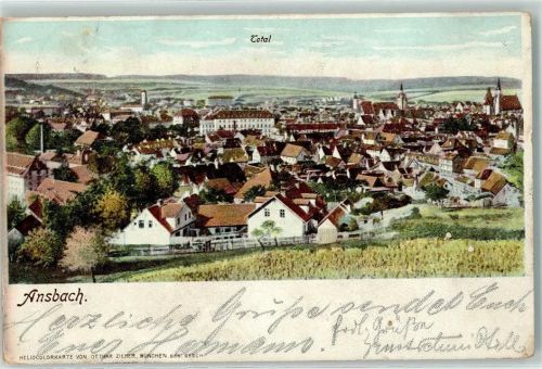 Ansbach 1904 Ottmar Zieher