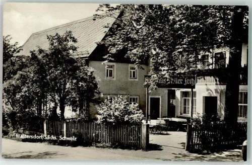 Bad Schandau OT. Waltersdorf Gasthaus Stiller Fritz