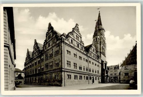 Ansbach Landgericht u. Gumbertuskirche