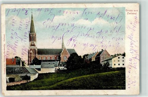 Zwiesel 1916 Kirche