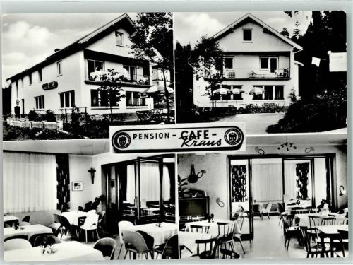 Ludwigsthal Cafe Pension Kraus Terrasse Kreuz Speiseraum