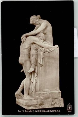 Prof. K. Donndorf Schicksalsbrunnen II Nr 300