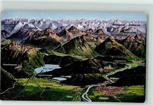 Hohenschwangau Landkarte