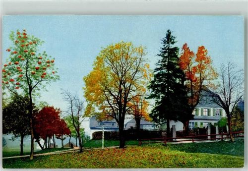Rehefeld-Zaunhaus Heim Jägerhof Baumblüte Srie IV Nr. 131