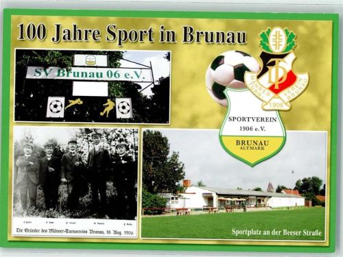 Brunau Stadion Sportplatz an der Beeser Straße Männer Turn Verein