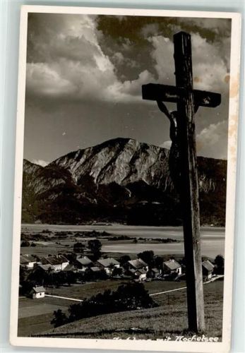 Kochel Kochelsee Wegkreuz Ort lt. Fotograf