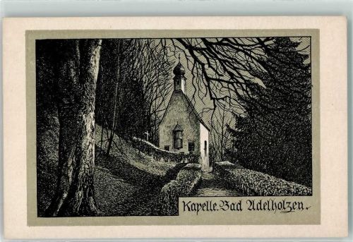Bad Adelholzen Kapelle Zeichnung