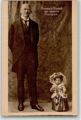 Prinzessin Elisabeth die lebende Teepuppe