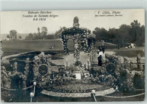 Herstal 1915 WK I Tombes de Soldats belges 6.8.1914, Rabosee-Barchon
