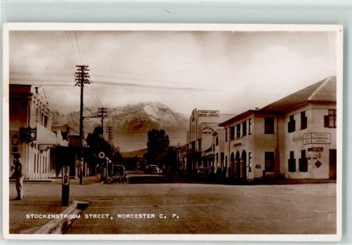 Worcester Stockenstroom Street Mansonic Hotel Freimaurer Foto AK
