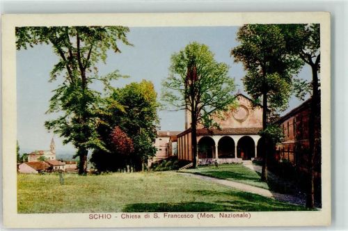 Schio Chiesa di S. Francesco Monumento Nationale