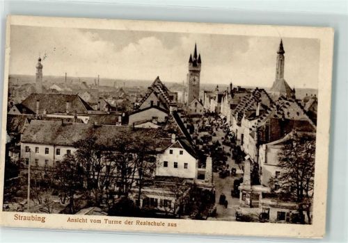 Straubing Stadtturm Kirchen