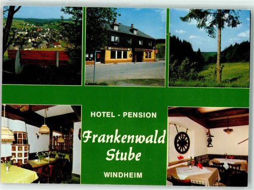 Windheim Hotel Pension Frankenwald Stube Kachelofen