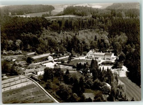 85447 W8059 Wartenberg , Oberbay - Sanatorium Wartenberg Fliegeraufnahme
