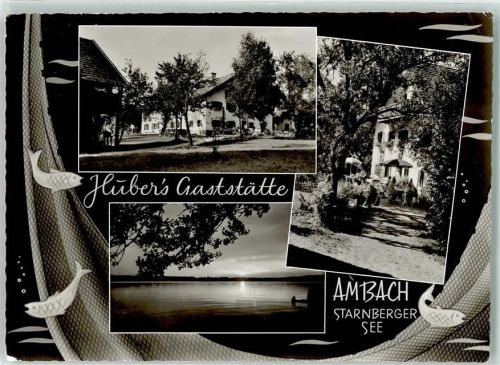 Ambach Gasthaus Hubers Fische