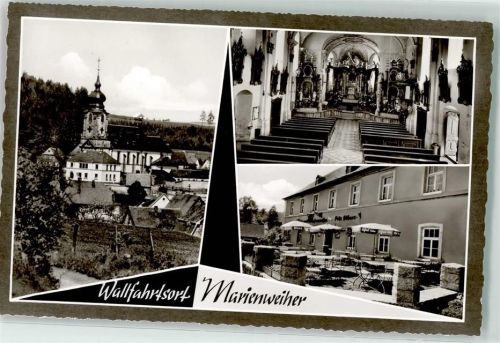 Marienweiher Gasthaus zum weißen Lamm Wallfahrtsort