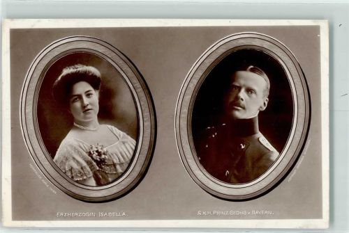 1912 Prinz Georg von Bayern Erzherzogin Isabella