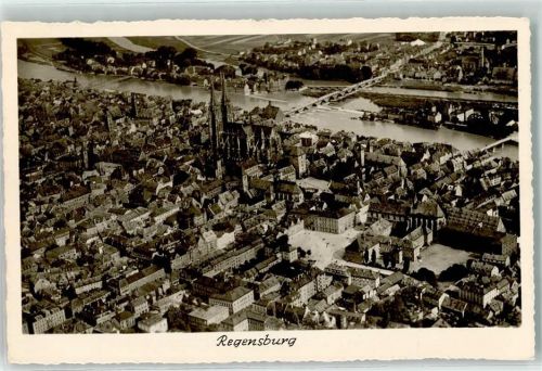 Regensburg Fliegeraufnahme