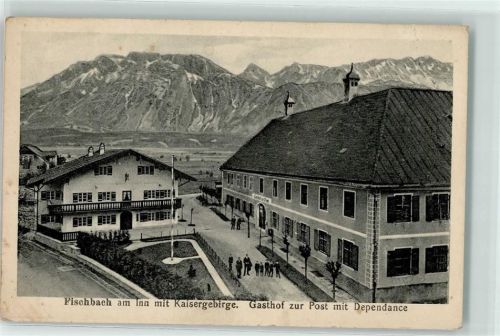 Fischbach Gasthaus zur Post mit Dependance Kaisergebirge