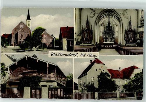 Wallersdorf Kirche Inneres Altar