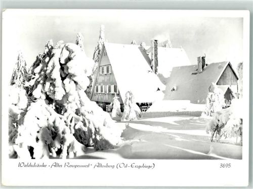 Altenberg Gasthaus Altes Raupennest Winter