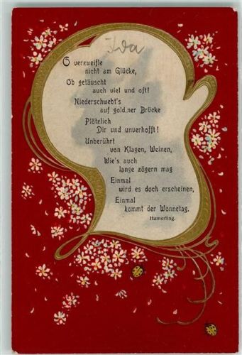 1908 Gedicht Hamerting