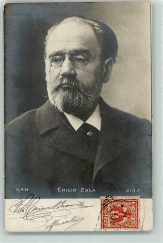 1900 Emilio Zola AK