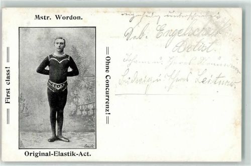 1907 Original Elastik Act Mstr. Wordon AK