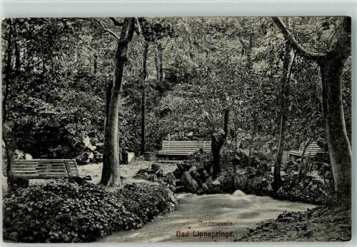 Bad Lippspringe 1913 Jordanquelle