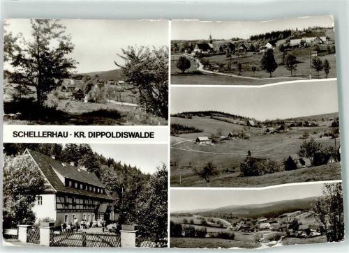 Schellerhau Ferienheim Schellermühle Scan verzogen