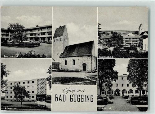 Bad Gögging Trajansbad Kirche Römerbad