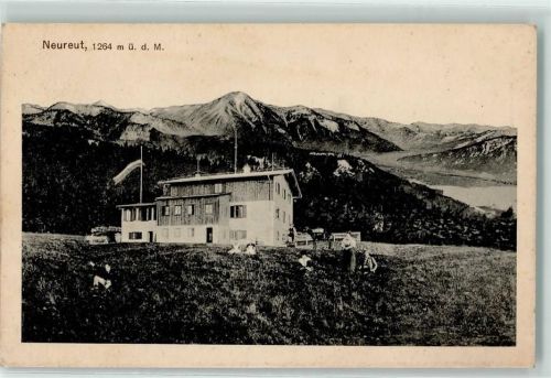 Neureuthaus Fahne Hüttenstempel