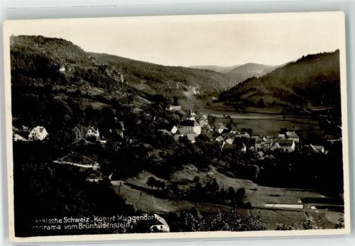 Muggendorf Blick vom Brünhildenstein