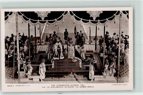 Neu Delhi Krönung König Edward VII und Königin Alexandra zum Kaiser von Indien