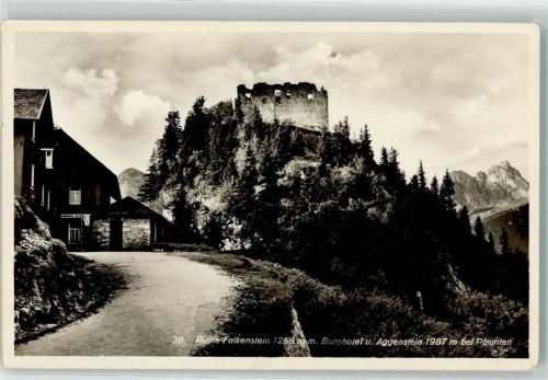 Falkenstein Ruine Falkenstein Burghotel Aggenstein