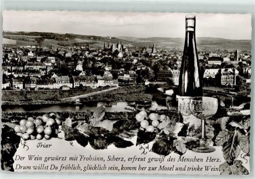 Trier Wein Trauben Reben Gedicht