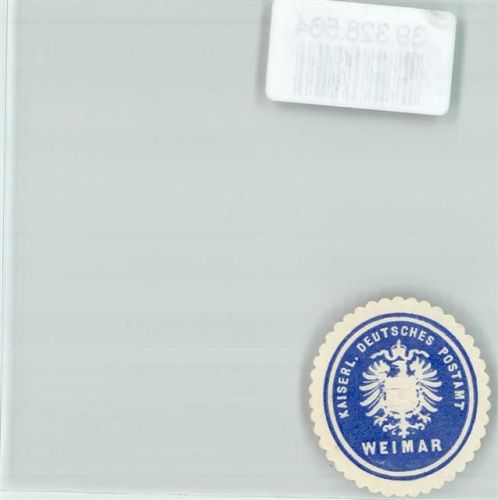 Weimar Postwesen Kaiserl. Deutsches Postamt Weimar