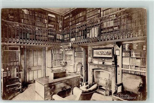 Melrose Interieur The Study Schloss Abbotsford