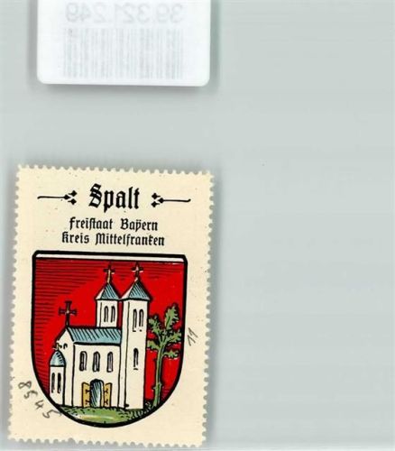 Spalt Wappen Kaffee Hag ca. 1920-1940 Kirche