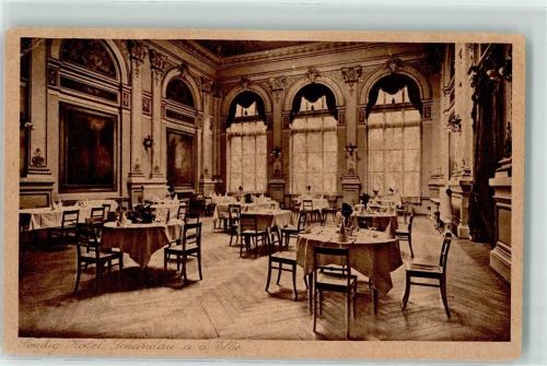 Bad Schandau Sendig Hotel Gastraum Wandbild