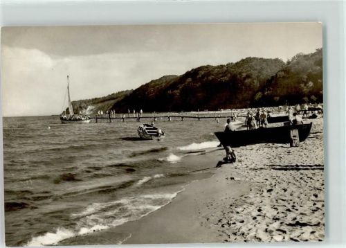 Göhren Strand Boote Segelboot